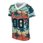 personalized houston texans horizon palm sunset jersey best selling