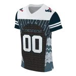 personalized houston texans tire arrows blue black white jersey best selling
