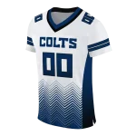 personalized indianapolis colts halftone sweep white black jersey best selling