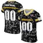 personalized iowa hawkeyes camouflage abstract black jersey best selling
