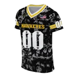 personalized iowa hawkeyes camouflage abstract black jersey best selling