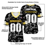 personalized iowa hawkeyes camouflage abstract black jersey best selling