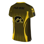 personalized iowa hawkeyes dynamic dots gold jersey best selling
