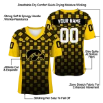 personalized iowa hawkeyes stacked rectangle black jersey best selling
