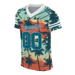personalized jacksonville jaguars horizon palm sunset jersey best selling