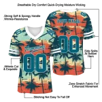 personalized jacksonville jaguars horizon palm sunset jersey best selling