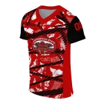 personalized jacksonville state gamecocks camo shatter red jersey best selling