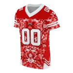 personalized jacksonville state gamecocks mirrored pattern red jersey best selling