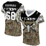 personalized james madison dukes antler skull camouflage hunting jersey best selling