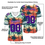 personalized james madison dukes horizon palm sunset jersey best selling