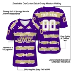 personalized james madison dukes layered grids purple jersey best selling