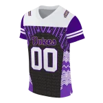 personalized james madison dukes tire arrows purple black white jersey best selling