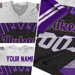 personalized james madison dukes tire arrows purple black white jersey best selling