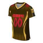 personalized kansas city chiefs dynamic dots gold jersey best selling
