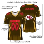 personalized kansas city chiefs dynamic dots gold jersey best selling