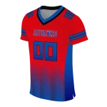 personalized kansas jayhawks halftone sweep crimson black jersey best selling