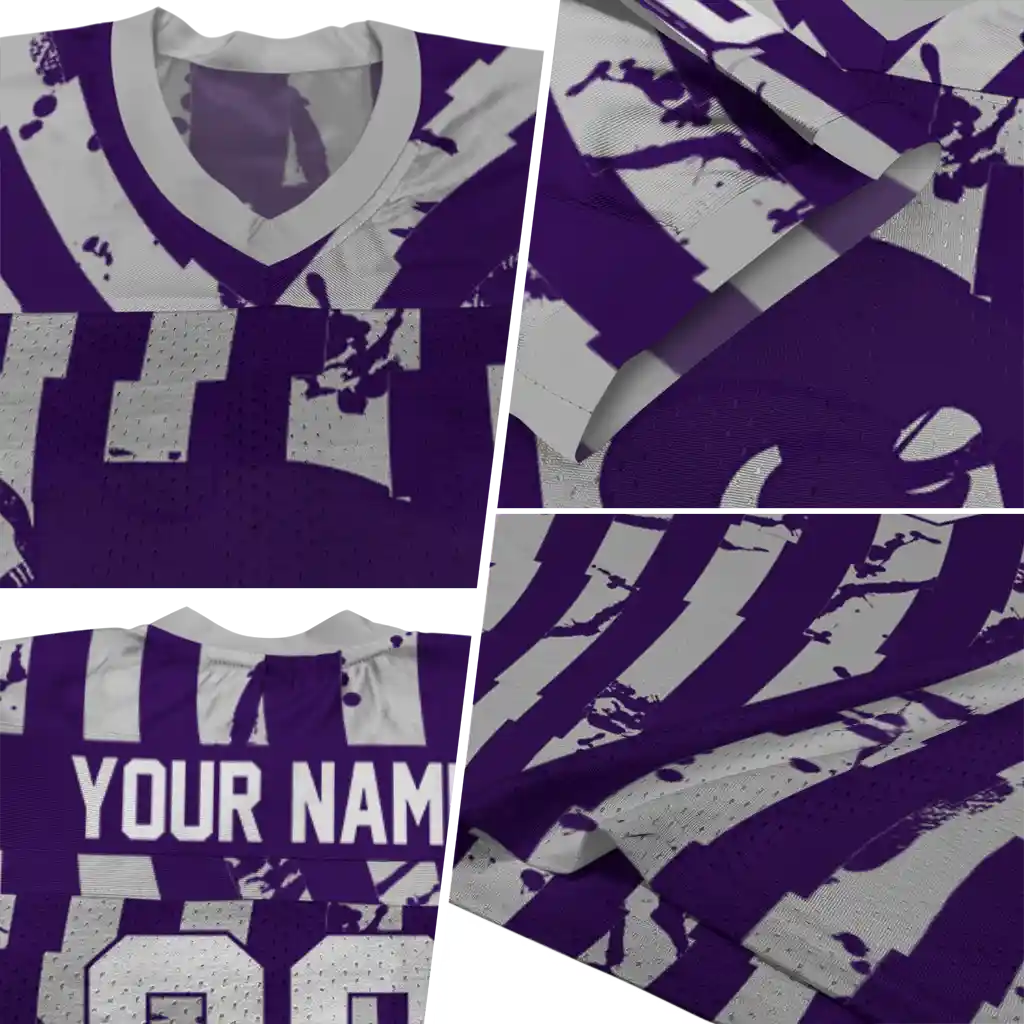 personalized kansas state wildcats stripe splatter purple jersey new arrival personalized kansas state wildcats stripe splatter purple jersey new arrival
