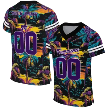 personalized kansas state wildcats sundown palm jersey best selling