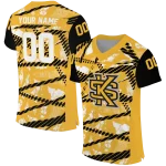 personalized kennesaw state owls camo shatter gold jersey best selling