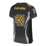 personalized kennesaw state owls dynamic dots black jersey best selling