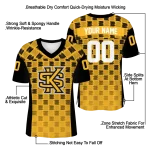 personalized kennesaw state owls stacked rectangle gold jersey best selling