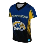 personalized kent state golden flashes halftone flow navy blue black jersey best selling