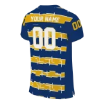 personalized kent state golden flashes layered grids navy blue jersey best selling