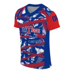 personalized la tech camo shatter blue jersey best selling