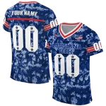 personalized la tech camouflage abstract blue jersey best selling