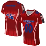 personalized la tech dynamic dots red jersey best selling