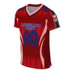 personalized la tech dynamic dots red jersey best selling