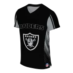 personalized las vegas raiders halftone fade black jersey best selling