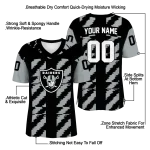 personalized las vegas raiders stripe block black jersey best selling