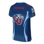 personalized liberty flames dynamic dots blue jersey best selling