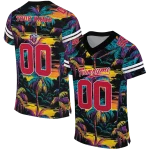 personalized liberty flames sundown palm jersey best selling