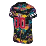 personalized liberty flames sundown palm jersey best selling