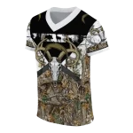 personalized los angeles chargers antler skull camouflage hunting jersey best selling