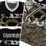 personalized los angeles chargers antler skull camouflage hunting jersey best selling