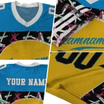 personalized los angeles chargers brushstroke xs gold black jersey best selling