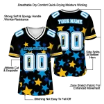 personalized los angeles chargers star cluster black jersey best selling