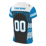 personalized los angeles chargers tire arrows blue black white jersey best selling