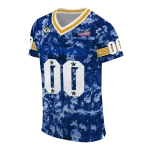 personalized los angeles rams camouflage abstract blue jersey best selling