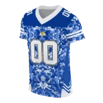 personalized los angeles rams mirrored pattern blue jersey best selling