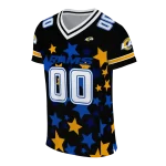 personalized los angeles rams star cluster black jersey best selling