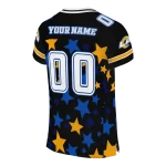 personalized los angeles rams star cluster black jersey best selling