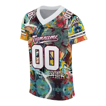 personalized louisiana monroe warhawks tribal face jersey fashion forward