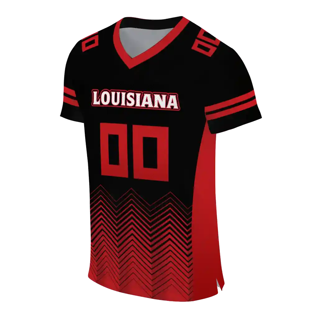 personalized louisiana ragin cajuns halftone sweep black jersey fashion forward personalized louisiana ragin cajuns halftone sweep black jersey fashion forward