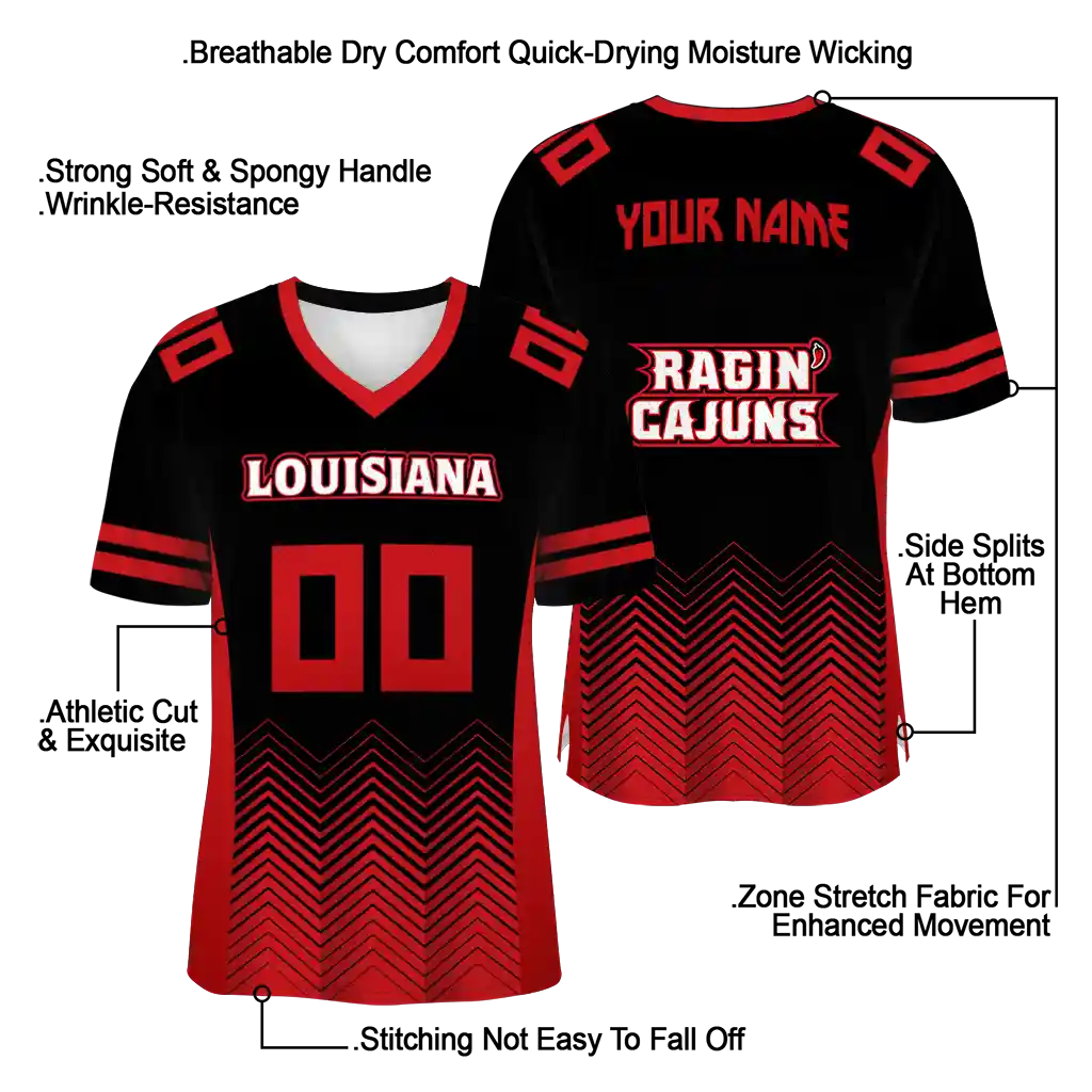 personalized louisiana ragin cajuns halftone sweep black jersey latest model personalized louisiana ragin cajuns halftone sweep black jersey latest model