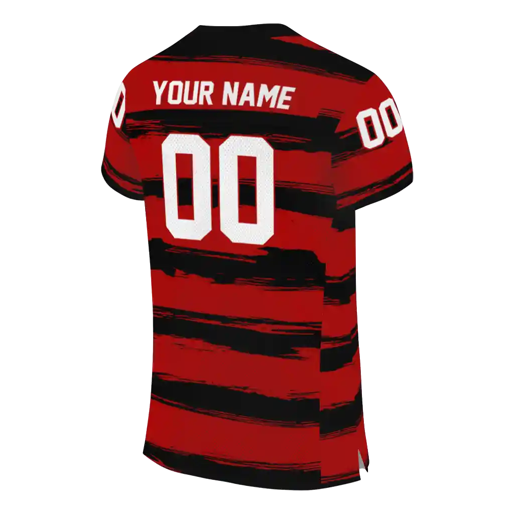 personalized louisville cardinals art stripe red jersey high quality personalized louisville cardinals art stripe red jersey high quality