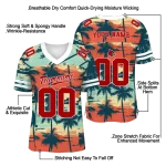 personalized louisville cardinals horizon palm sunset jersey best selling